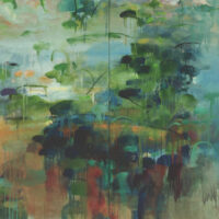 Michael Mazur, "Growth," 1996–97 (Gift of Barbara and Steven Grossman in honor of Barbara Stern Shapiro. Courtesy estate of Michael Mazur/Artists Rights Society (ARS), New York. Photograph courtesy Museum of Fine Arts, Boston)