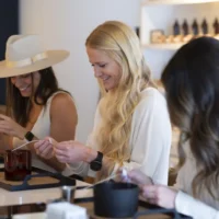 The Weathered Wick is a custom candle studio in LoHi. Courtesy of Erika Strassberg