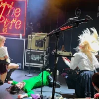 The Last Dinner Party, seen here at a show in England in 2025. Photo by Drew de F Fawkes