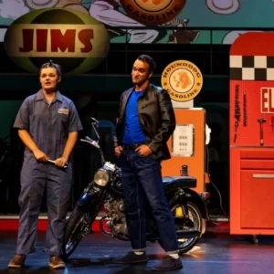Marisa Dinsmoor and Matthew Austin Combs in the Parker PACE/Veritas Productions production of 'All Shook Up.' Photo by RDGPhotography